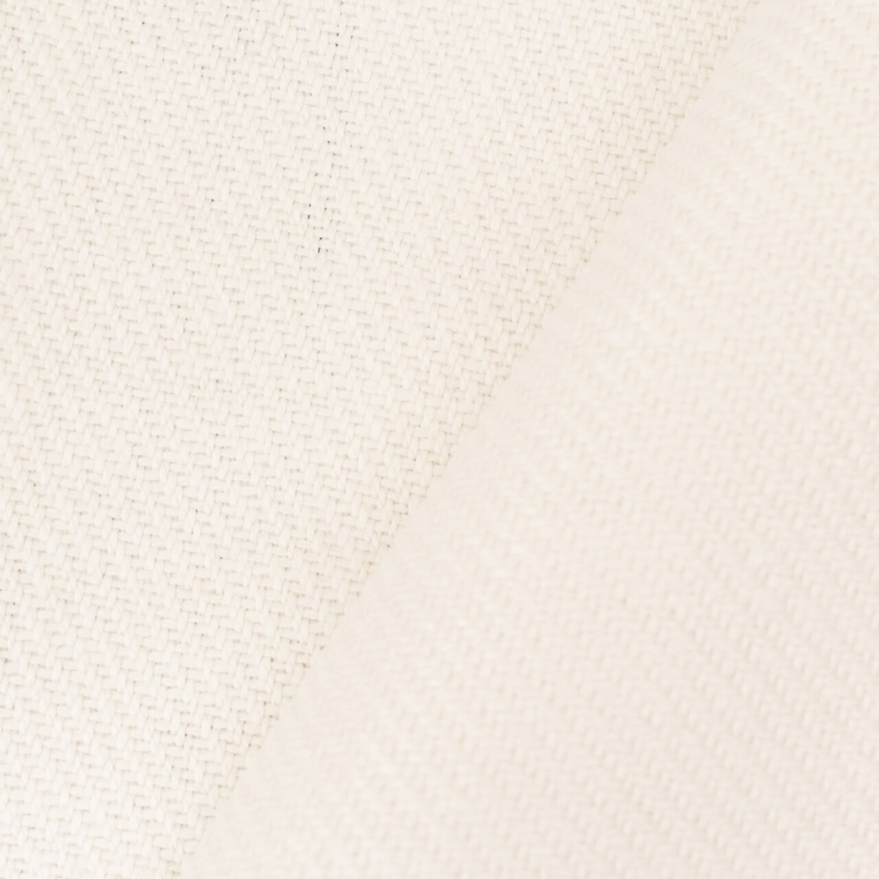 White Moygashel Twill Irish Linen Solid Woven Home Decorating Fabric By the Yard